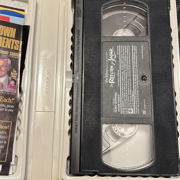 Disney’s Aladdin Sequel Return of Jafar VHS Clamshell Case Movie - Picture 10 of 10